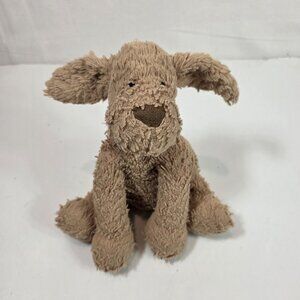 Jellycat Brown Tan Plush Fuddlewuddle Puppy Dog 9"